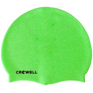 Silikónová plavecká čiapka Crowell Recycling Pearl v svetlozelenej farbe.8 NEUPLATŇUJE SE