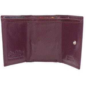 *Dočasná kategória Dámska kožená peňaženka PTN RD 200 MCL tmavo fialová jedna velikost