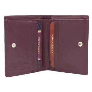 *Dočasná kategória Dámska kožená peňaženka PTN RD 220 MCL tmavo fialová jedna velikost