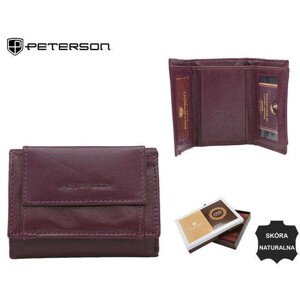 *Dočasná kategória Dámska kožená peňaženka PTN RD 240 MCL tmavo fialová jedna velikost