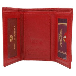 *Dočasná kategória Dámska kožená peňaženka PTN RD 240 GCL červená jedna velikost