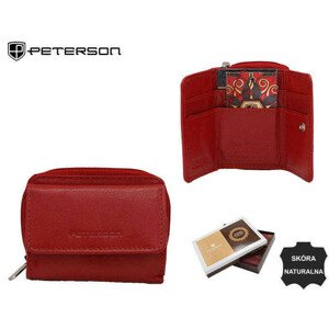 *Dočasná kategória Dámska kožená peňaženka PTN RD 210 GCL červená jedna velikost