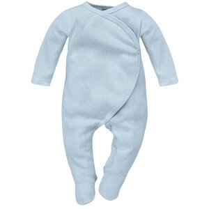 Pinokio Lovely Day BabyBlue Wrapped Overall LS Blue Stripe 56