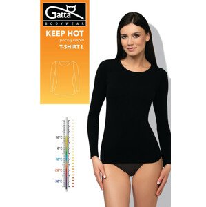 Dámsky nátelník Gatta 42077 T-Shirt Keep Hot Women S-XL černá S