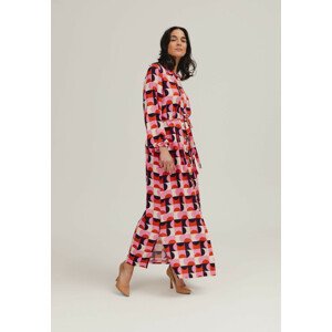 Benedict Harper šaty Helen ružový vzor XL/XXL