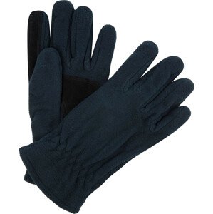 Pánske fleecové rukavice Regatta RMG014 Kingsdale Glove Tmavomodré Modrá S-M