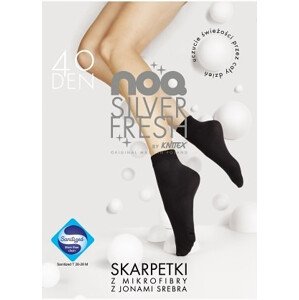 Dámske ponožky Knitex Silver Fresh 40 deň nero Univerzální