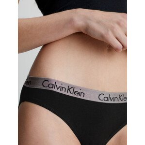 Dámske nohavičky Bikini Briefs Radiant Cotton 000QD3540E001 čierna - Calvin Klein XS