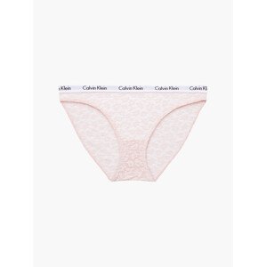 Dámske nohavičky Bikini Briefs Carousel 000QD3860EETE svetlo ružová - Calvin Klein XS