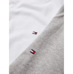 Chlapčenské tričko TH ORIGINAL 2-PACK FLAG T-SHIRTS UB0UB003100UD sivá/biela - Tommy Hilfiger 4-5
