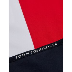 Dievčenské jednodielne plavky HILFIGER FLAG COLOUR-BLOCKED ONE-PIECE SWIMSUIT UG0UG00564DW5 tmavo modrá - Tommy Hilfiger 12-14