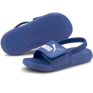 Detské sandále Popcat 20 Backstrap Jr 380555 06 - Puma 31 modro-bílá