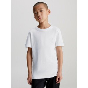 Chlapčenské tričko 2 Pack Boys Lounge T-Shirts Modern Cotton B70B793300908 biela/čierna - Calvin Klein 8-10