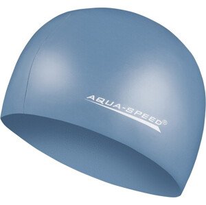 Šiltovka na plávanie AQUA SPEED Mega Grey/Blue Pattern 22 L/XL