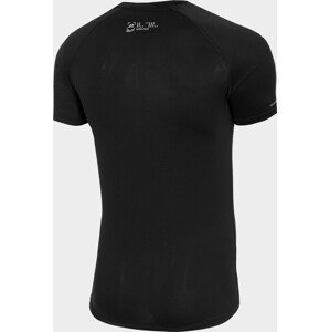 Pánske bežecké tričko 4F TSMF102 Čierne Černá S