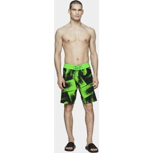 Pánske plážové šortky 4F SKMT006 Zelené Zelená L