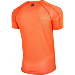 Pánske tréningové tričko 4F TSMF014 oranžovej Oranžová S