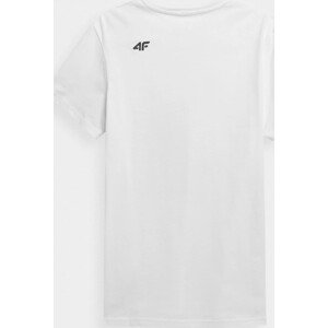 Pánske tričko 4F H4Z21-TSM018 biele Bílá M