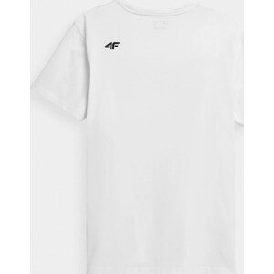Pánske tričko 4F H4Z21-TSM025 Biele Bílá M