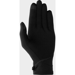 Unisex rukavice 4F H4Z22-REU009 čierne Černá M