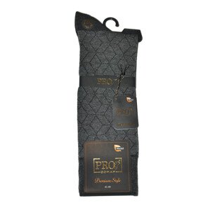 Pánske ponožky PRO Premium Style 16602 - Modal 41-44 tmavě šedá
