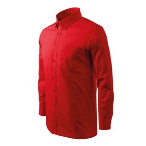 Malfini Style LS M MLI-20907 červená košeľa M