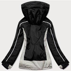 Čierna dámska zimná športová bunda (B2391) černá M (38)