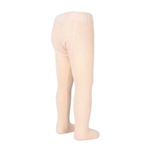 Dievčenské pančuchové nohavice - lesk 116-122 KRÉMOVĚ ZLATÝ LUREX 116-122