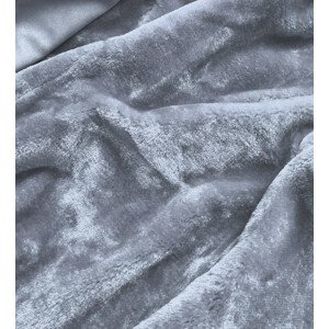 Dámska zimná semišová bunda vo vresovej farbe s kožušinou (6517BIG) fialová 46