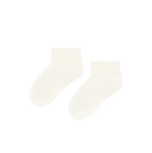 Dievčenské jednofarebné ponožky Steven art.145 Cotton Candy Bamboo 11-19 černá/lurex 11-13