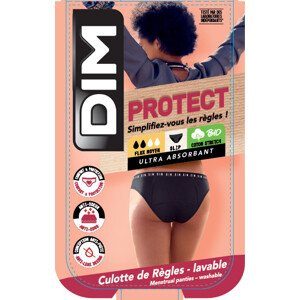 Dámske menštruačné nohavičky Protect MENSTRUAL SLIP Tmavomodrá s béžovou - DIM 36/38 tmavě modrá - vzor