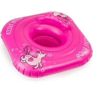 AQUA SPEED Sedátko na plávanie Kiddie Unicorn Pink 1-15 kg
