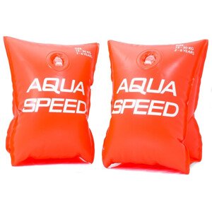 AQUA SPEED Plavecké rukávy Oranžový vzor 75 18-36 kg