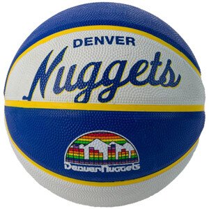 Basketbalová lopta Wilson Team Retro Denver Nuggets Mini Ball WTB3200XBDEN 3