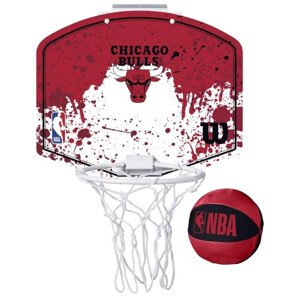 Basketbalová doska Wilson NBA Team Chicago Bulls Mini Hoop WTBA1302CHI jedna velikost