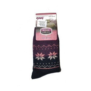 Dámske ponožky GNG 3317 Thermo Wool 35-42 směs barev 35-38
