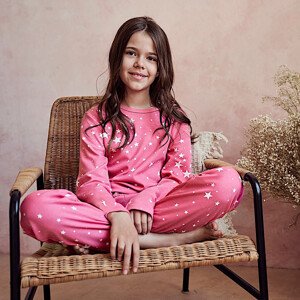 Dievčenské pyžamo 3048 Eryka - TARO Růžová 158