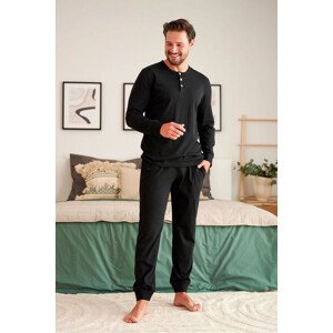 Pánske pyžamo 5267 - Doctornap černá XL