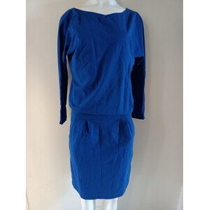 Dámske bavlnené šaty 413-13 - Numoco M Královská modř