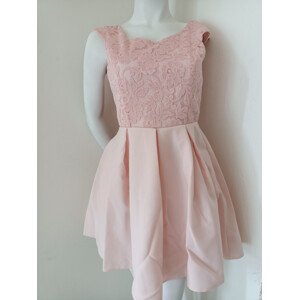 Dámske večerné šaty BI-2141 ružové - Bicotone 38
