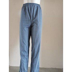 Pánske pyžamové nohavice 721 - Regina XXL modrá kostka