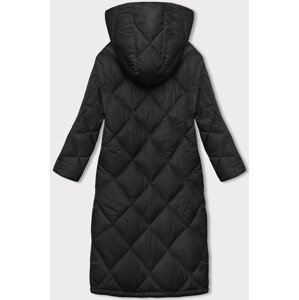 Čierna prešívaná dámska zimná bunda (H-896-01) černá XL (42)
