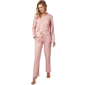 Dámske pyžamo 3053 River - TARO Růžová XL