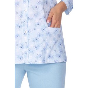 Dámske pyžamo 644 blue - REGINA světle modrá XL