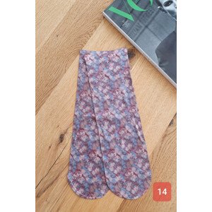 Dámske ponožky s potlačou 14 béžová UNI
