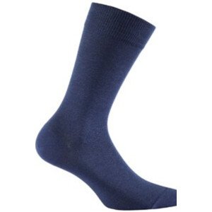 Hladké pánske ponožky PERFECT MAN černá 42/44