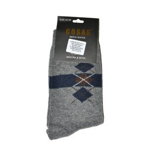 Pánske ponožky Ulpio Cosas ADP024 Angora 4007 Vzor 39-46 mix barev-mix designu 43-46