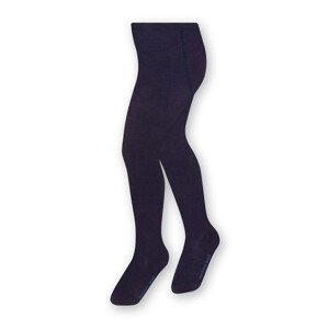 Detské pančuchové nohavice Steven art.130 Merino Wool 128-156 černá 150-156