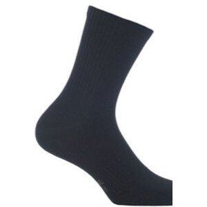 Pánske/chlapčenské krátke hladké froté ponožky SPORTIVE - AG+ N6 černá 42/44