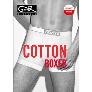 Pánské boxerky Cotton Boxer model 5784125 white S - Gatta